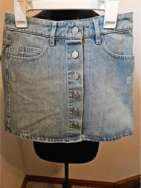 Isabel Marant Etoile Blue Denim Mini Skirt - EU 34\US 0 - NWOT